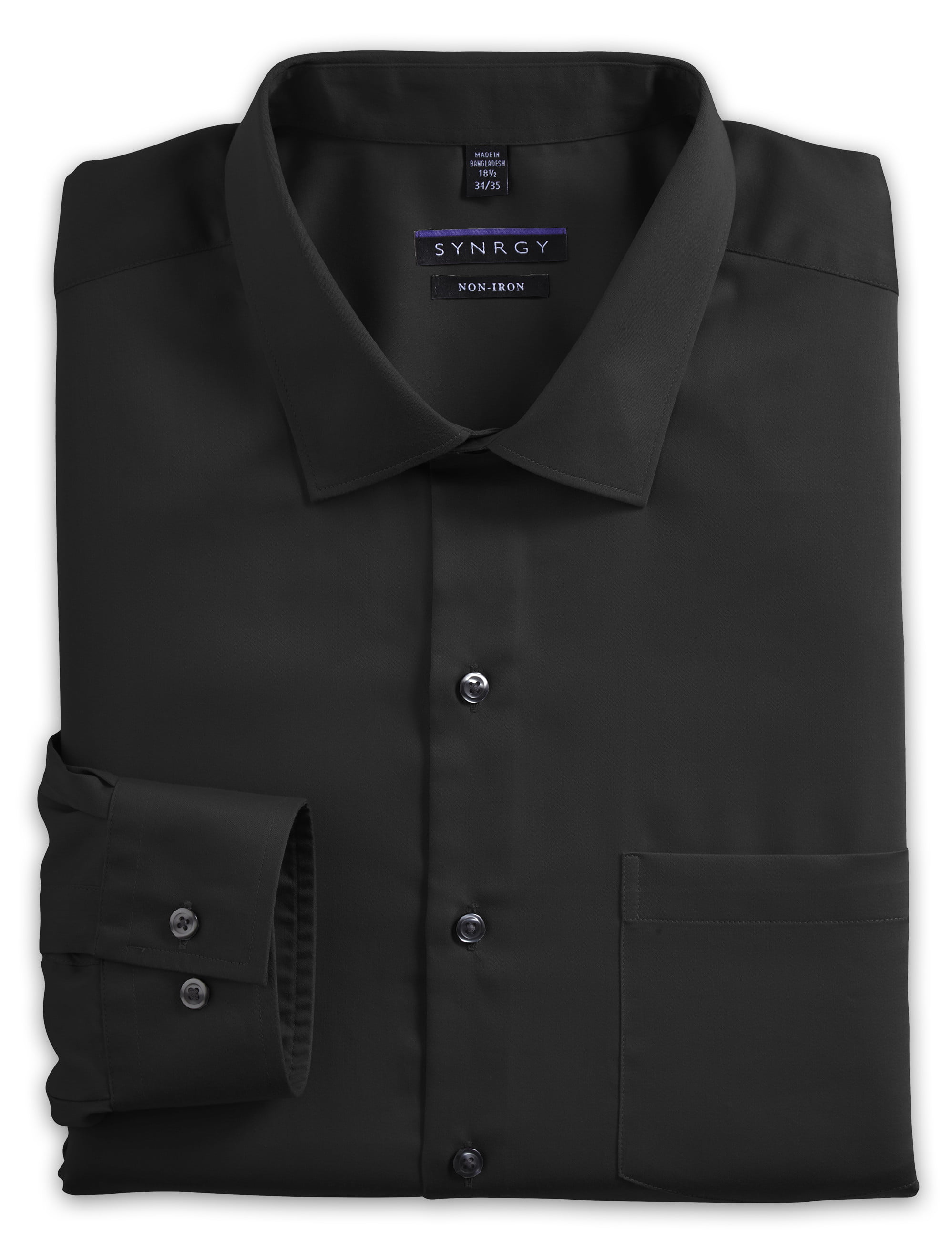 Synrgy by DXL Big and Tall Sateen Dress Shirt
