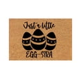 thumbnail image 3 of RotHome Easter Welcome Mat Outdoor Spring Door Decor Easter Rabbit Coir Rug Non Slip Durable Front Porch Mat for Indoor Outdoor Entryway Home Entrance Gifts, 16 x 24 Inch, 3 of 9