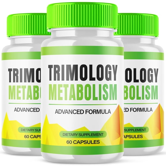 Trimology Advanced Formula Pills Supporting Energy and Healthy Lifestyle 180 Capsules