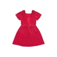 thumbnail image 5 of Kensie Girl Velvet Rhinestone Tango Red Dress, Sizes 4-16, 5 of 5