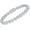 3.5MM White Gold Halo 6.5 inch, variant on Tennis Bracelet for Women 1 Row 18K Yellow Gold/White Gold Plated 5mm Round Cubic Zirconia Bracelets 6.5-8.5 inch