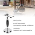 thumbnail image 4 of Soporte Para Brochas De Afeitar Aberturas Extra Anchas Soporte Para Afeitado De Doble Cara Para Hombres Con Base De Metal Accesorios De Aseo Para El Baño De aleación De, 4 of 7