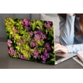 thumbnail image 5 of KSK KAISHEK Hard Case Shell Cover Compatible 2019 2018 2017 2016 Release Newest MacBook Pro 15" Touch Bar + Black Keyboard Cover Model: A1990 A1707 Flower 1719, 5 of 5