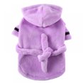thumbnail image 1 of CHUANK Dog Bathrobe Soft Warm Dog Pajamas with Adjustable Dog Drying Towel Robe Pet Clothes for Large Medium Small Dogs, 1 of 7