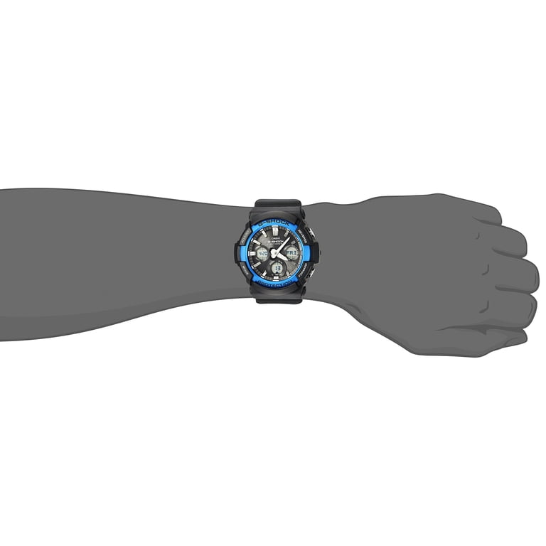 Casio Men's G-Shock Quartz Watch with Resin Strap, Black, 29