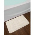 thumbnail image 2 of Geometric Bath Mat, Pattern of Minimal Style Colorful Triangles in Irregular Sizes, Plush Bathroom Decor Mat with Non Slip Backing, 29.5" X 17.5", Eggshell and Multicolor, by Ambesonne, 2 of 2