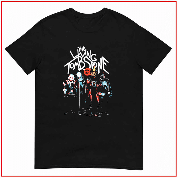 The Living Tombstone Music Group Fan Graphic Unisex T Shirt Top V80176 Size S- 5XL