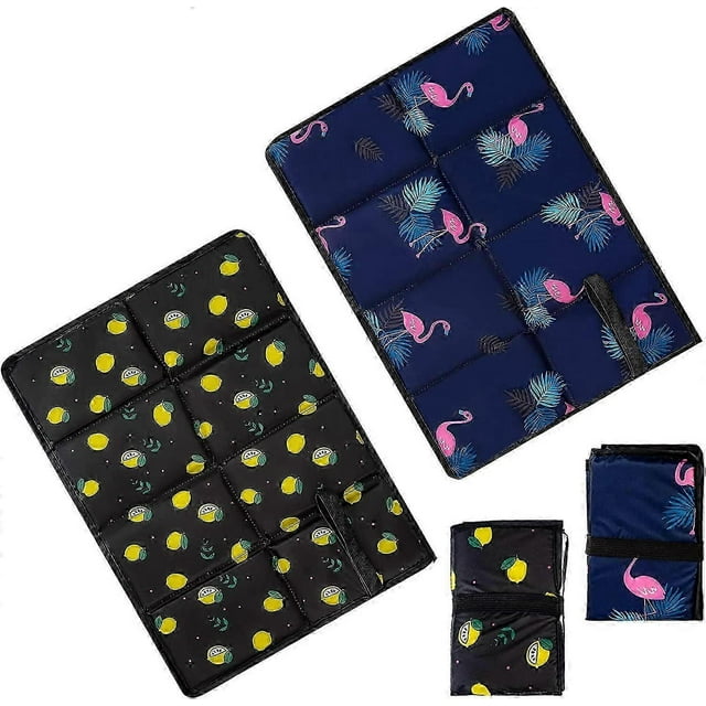 Pack of 2 Thermal Seat Mat Children Mat Waterproof Protection Moisture Seat Pad