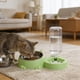thumbnail image 5 of Comederos y dispensadores de agua para mascotas. Tazón de acero inoxidable extraíble y dispensador de agua automático. Comedero y bebedero para mascotas para gatos y perros. Comederos de plástico para, 5 of 6