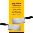 thumbnail image 3 of Ken Hom 7-Inch Stainless Steel Cleaver - Chinese Cleaver Knife - Meat & Vegetable Cleaver - Hand Wash Kitchen Knife, 3 of 7