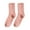 Pink, variant on Happy Date Women Warm Super Soft Plush Slipper Sock Winter Fluffy Microfiber Crew Socks Casual Home Sleeping Fuzzy Cozy Sock