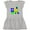 AC-Heather Grey, variant on Inktastic Cute Colorful Train Girls Toddler Dress