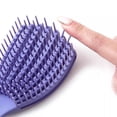 thumbnail image 6 of Hair Styling Brush Practical Hair Comb Hollow Out Hair Brush Dry and Wet Hair Comb Detangling Hair Brush Massage Comb, 6 of 9