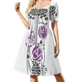 thumbnail image 1 of Charles Rennie Mackintosh Roses 4. Vestido sin mangas vestido de fiesta mujer elegante vestido de lujo mujer, 1 of 8
