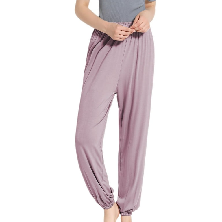 Homgro Women s Pajama Pant Lightweight Soft Pj Bottom Stretch