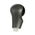 thumbnail image 4 of Tignapoo Black Leather Gear Shift Knob for Honda Civic 2006-2011, 6-Speed or 5-Speed Option, Replacement Part with Metal Accents, Lightweight Design, Dimensions 10x5.5x5cm, 4 of 6