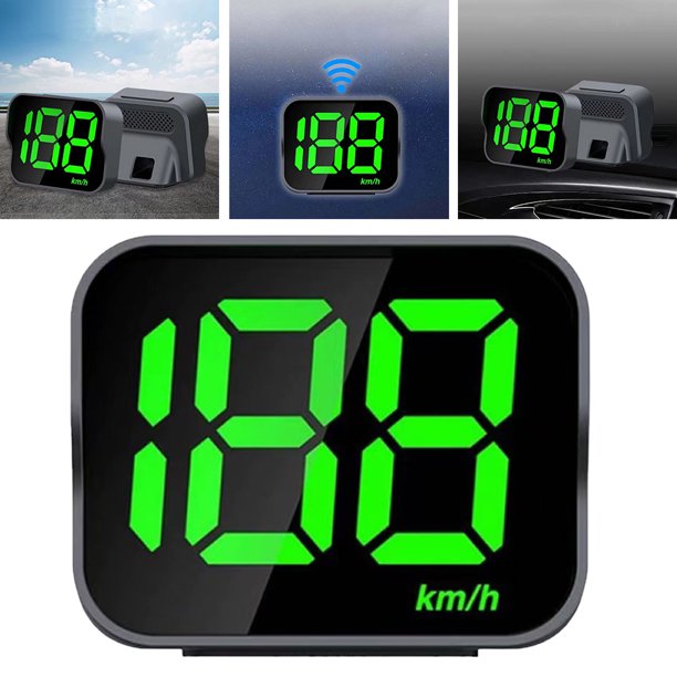Nuevo Pantalla Frontal Coche HUD Proyector Velocidad GPS KMH/MPH Conmutación
