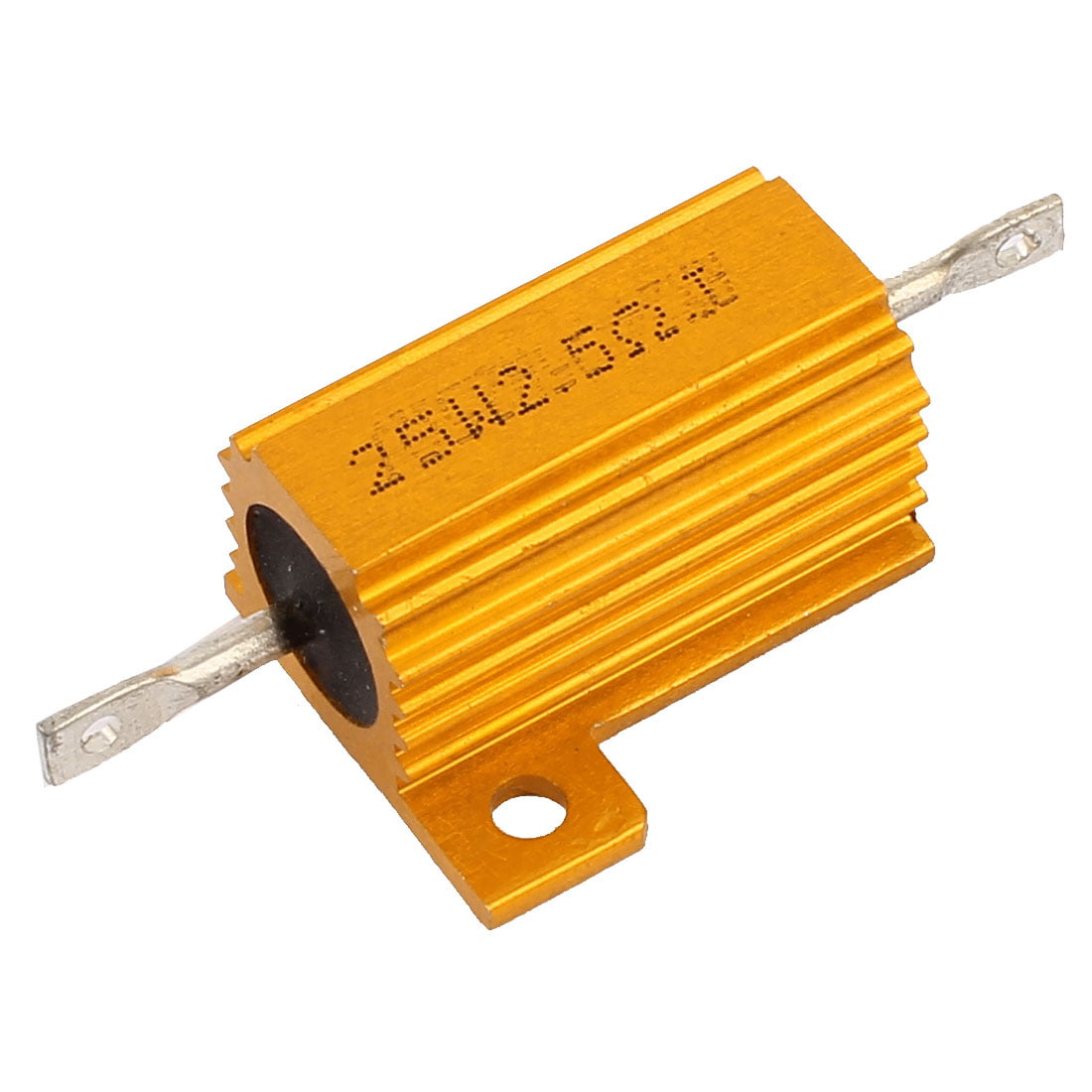 Gold Tone 25 Watt Power 15 Ohm 5% Aluminum Casing Wire Wound Resistor JE EH I1 