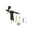 B Black, variant on Dual Action Airbrush Gun Easy Clean 20 40CC 0.3MM Trigger Simple Spary Pen ,Easy to Clean
