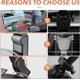 thumbnail image 5 of Soporte giratorio para teléfono de coche de 1200°, soporte para teléfono con montaje en tablero con clip de resorte ajustable para teléfonos inteligentes de 4,7-7 pulgadas Sailing Electrónica, 5 of 5