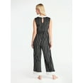thumbnail image 2 of The Nightmare Before Christmas Women's Pinstripe Jumpsuit, Sizes XXS-XXL, 2 of 4