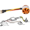 thumbnail image 4 of D2826 Motor, Orange RC Motor  for Rc Fixed-wing Airplane for RC for RC Airplane for Drone 1000KV, 4 of 8