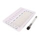 thumbnail image 5 of Tabla de tareas borrable, divertida, multiusos, magnética, reutilizable, tabla de tareas de borrado en seco para niños, lista de tareas diarias de rutina, 5 of 5