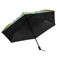 thumbnail image 5 of Butterfly on Lantana Flower Compact Sun Umbrella Windproof Travel Umbrellas for Rain Strong Portable UV Protection, 5 of 8