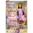 thumbnail image 2 of Barbie Happy Family Pregnant Midge & Baby Purple Gown 2002 Mattel 56663, 2 of 5