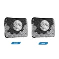 thumbnail image 7 of FORMRS 13"-13.3" Laptop Sleeve Protective Case Soft Carrying Quilted Computer Bag Cover, Black Moon, 7 of 7