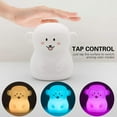thumbnail image 5 of Luz Nocturna Colorida Para Niños, Luz Nocturna LED Con Luz Táctil, Lámpara Recargable USB De 9 Colores, Lámpara De Noche, Ambiente Luminoso, Dormitorio - Mono Rojo Verde, 5 of 5
