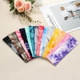 thumbnail image 4 of Uxcell 2Pcs Tie Headbands, Tie Dye Elastic Athletic Hair Head Band Tennis Head Tie Non-Slip Hair Band for Women Men Gym Running Yoga Sports, Workout Travel, Purple, 4 of 6