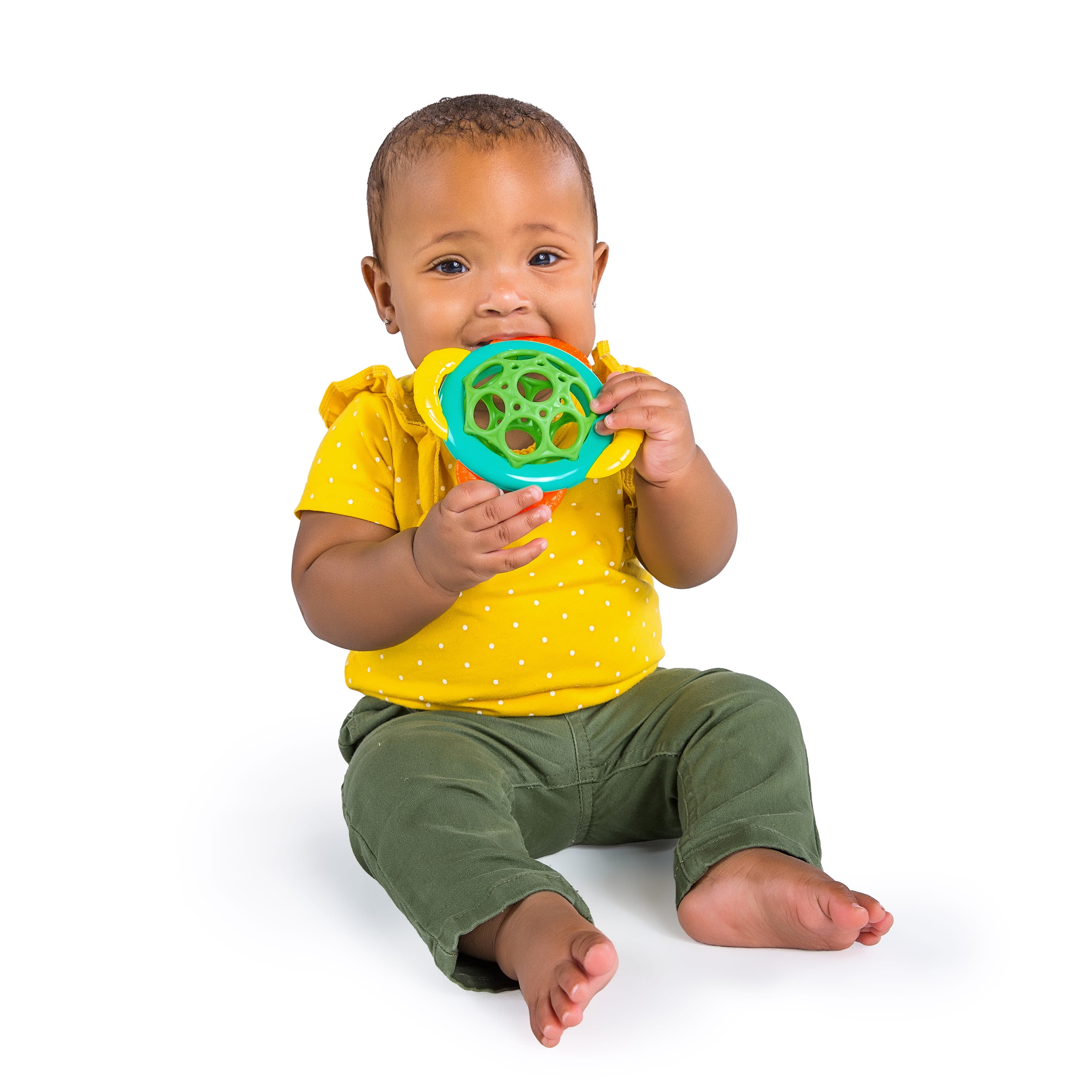 Bright Starts Grasp & Teethe Easy-Grasp Teether, Ages 3 months +