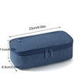 thumbnail image 2 of Darzheoy Pencil Case Pouch Box Bag Sch-ool Supplies, Large Big Capacity Aesthetic Pen Organizer, Back to Co-llege Stationary, Standard Stlye, 2 of 3