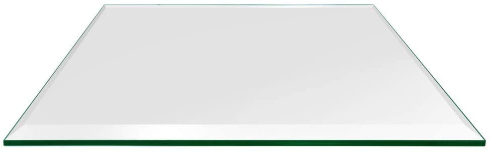 10 Inch Square Glass Table Top - 1/2