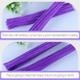 thumbnail image 4 of OUNONA 300Pcs Craft Materials Chenille Stems for Kids Projects Purple, 4 of 8