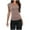 Khaki, variant on AherBiu Tank Tops for Women V Neck Slim Fitted Stretch Summer Basic Sleeveless Top Tees Shirts Camisole