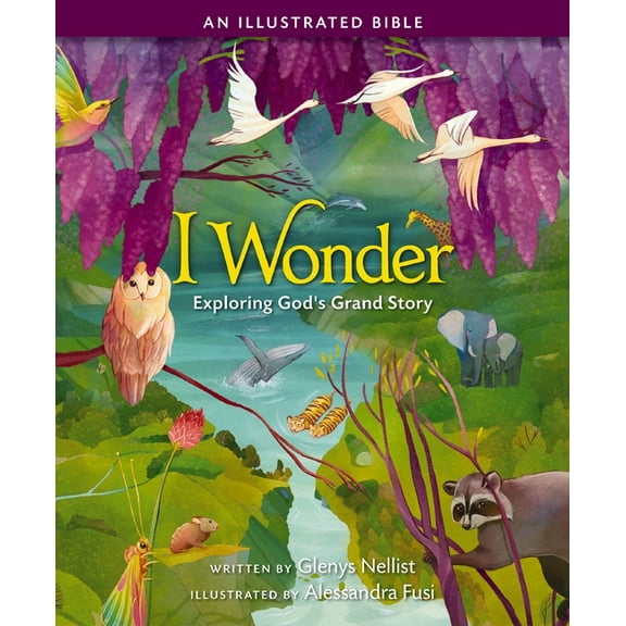 I Wonder: Exploring God's Grand Story: An Illustrated Bible, (Hardcover)