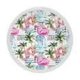 thumbnail image 1 of 4 Pcs Flamingo Knobs for Kitchen Cabinet Cupboard Dresser Bookcase Drawer Pulls Handles Round Home Decor, 1 of 5