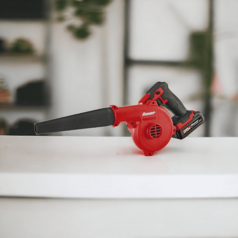 Bauer Cordless Leaf Blower 20 Volt Lightweight 120 CFM Workshop Garden Care Fall Leaf Dust New Tool Only Walmart