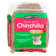 (2 pack) (2 pack) Small World Complete Feed for Chinchilla Food, 3 lbs.