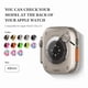 thumbnail image 5 of Correa de Silicona Transparente con Case para Apple Watch, Compatible con Todas las Series, 5 of 5