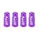 thumbnail image 1 of 4 Piezas Neumático Válvula Tapas Francés Polvo Cubiertas para Bicicleta Carretera Bicicleta Morado, 1 of 1