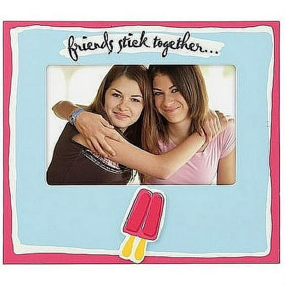 FRIENDS STICK TOGETHER       painted keepsake by Malden - 4x6