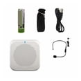 thumbnail image 2 of Rolton K400 Portable Voice Amplifier Megaphone Booster 4 Colors Portable Wired Mini Audio Speaker FM Radio MP3 Teacher Training
--------
Powerful Sound, 2 of 7