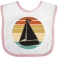 thumbnail image 3 of Inktastic Sailboat Vintage Nautical Sailing Boys or Girls Baby Bib, 3 of 4