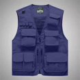 thumbnail image 1 of 2019 Vest Workwear Multi-Pocket Vest Men‘s Thin Outdoor Vest Breathable Outdoor Sports Vest, 1 of 6