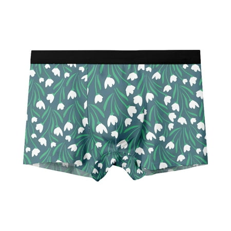 

Men s Mesh Boxer Briefs Cooling Breathable Sports Underwear Unique Floral Trunks Unique Gifts for Boys Sizes 2XS-6XL