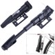 thumbnail image 1 of Aireador Inflador de bomba de aire de bicicleta plegable portátil para válvula Presta Schrader negro Hugtrwg Accesorios para bicicletas, 1 of 8