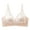 Light Pink, variant on French Jelly Glue Thin Seamless Cat Eye Cup Push Up Bra for Large Chest Support Sagging Coverage Comfortable